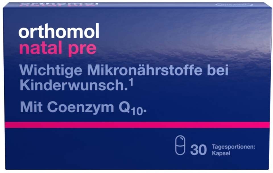 Orthomol Natal pre Kapseln 30 St