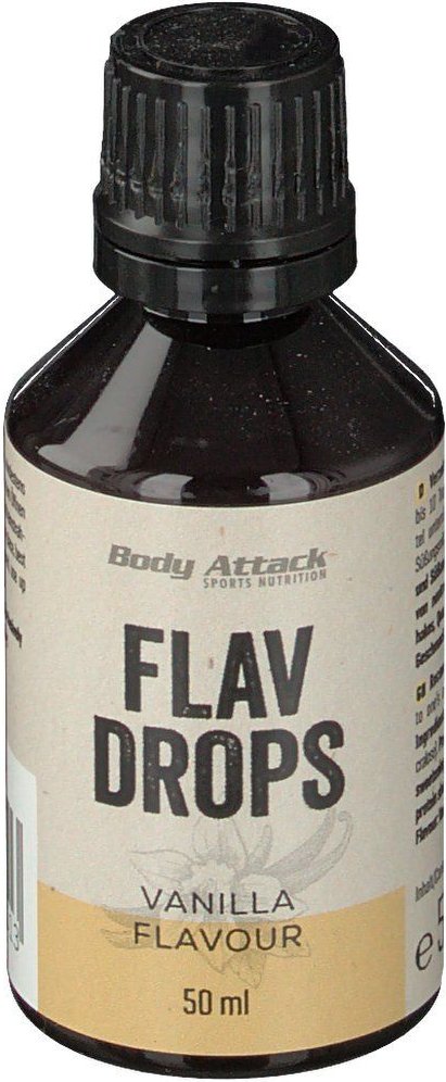 Flav Drops Vanilla flüssig 50 ml Flüssigkeit