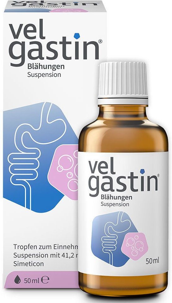 Velgastin Blähungen Suspension zum Einnehmen 50 ml