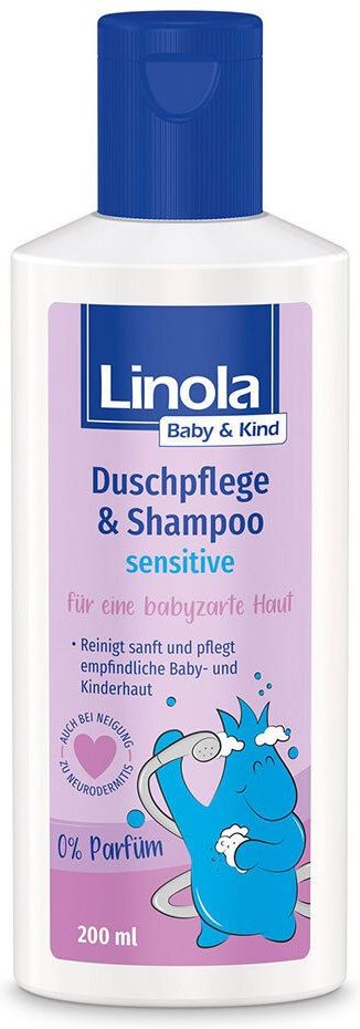 Linola Baby & Kind Duschpflege Shampoo sensitive 200 ml Duschgel