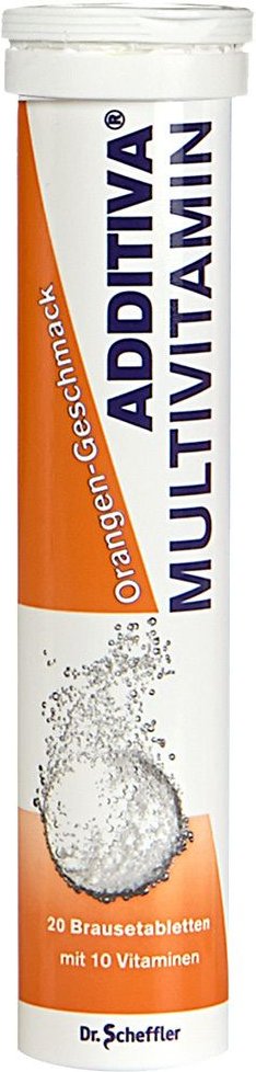 Thumbnail - Additiva Multivit.Orange R Brausetabletten 20 St