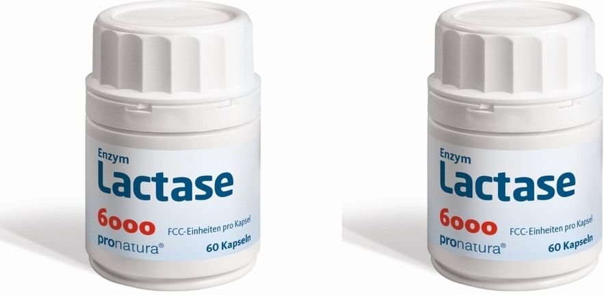 Lactase 6.000 FCC Kapseln 2x 2x60 St