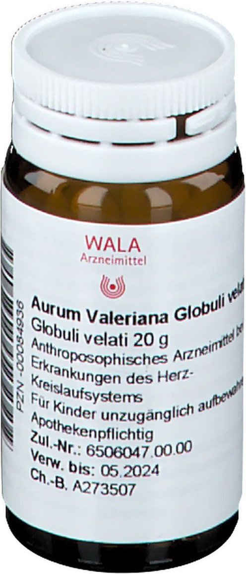 Aurum Valeriana Globuli Vela
