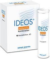 Ideos 500 mg/400 I.e. Kautabletten 90 St