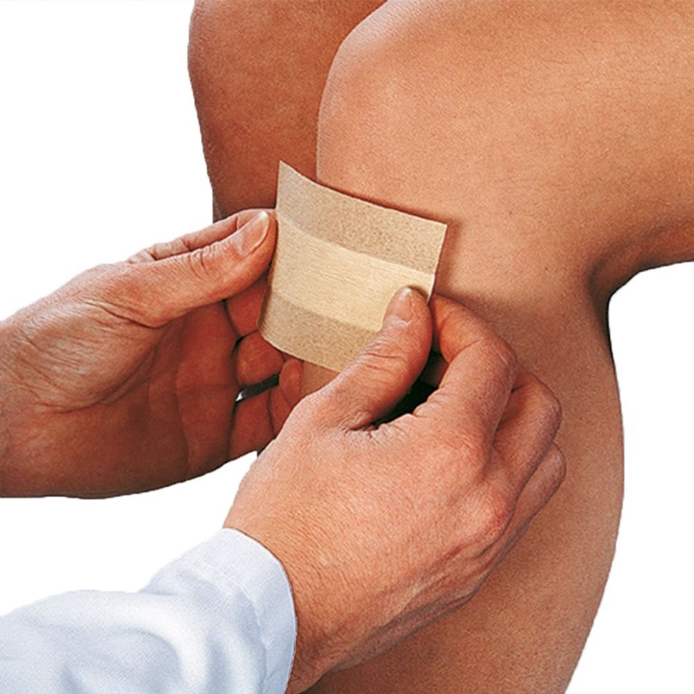 Curaplast Wundschnellverb.sensitiv 8x10 cm 1 m 10 St Pflaster