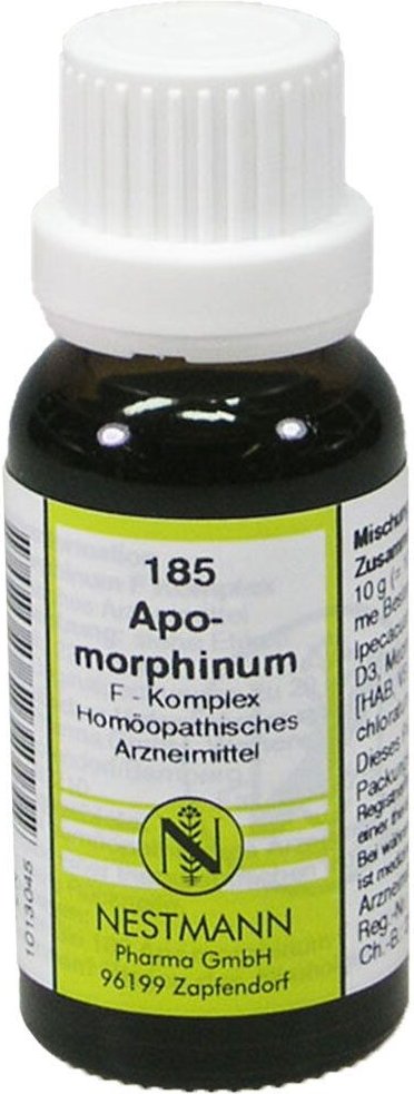 Thumbnail - Apomorphinum F Komplex Nr.185 Dilution 20 ml