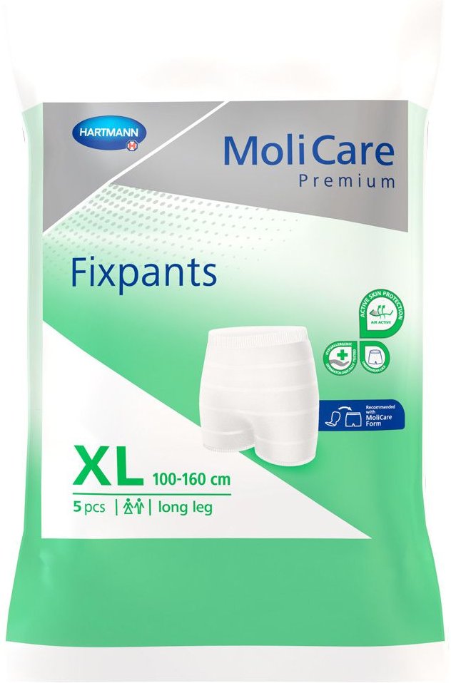 Molicare Premium Fixpants long leg Gr.XL 5 St Fixierhosen