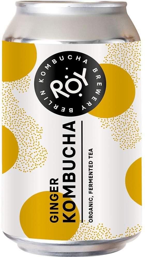 ROY Ginger Kombucha Bio 330 ml Getränk