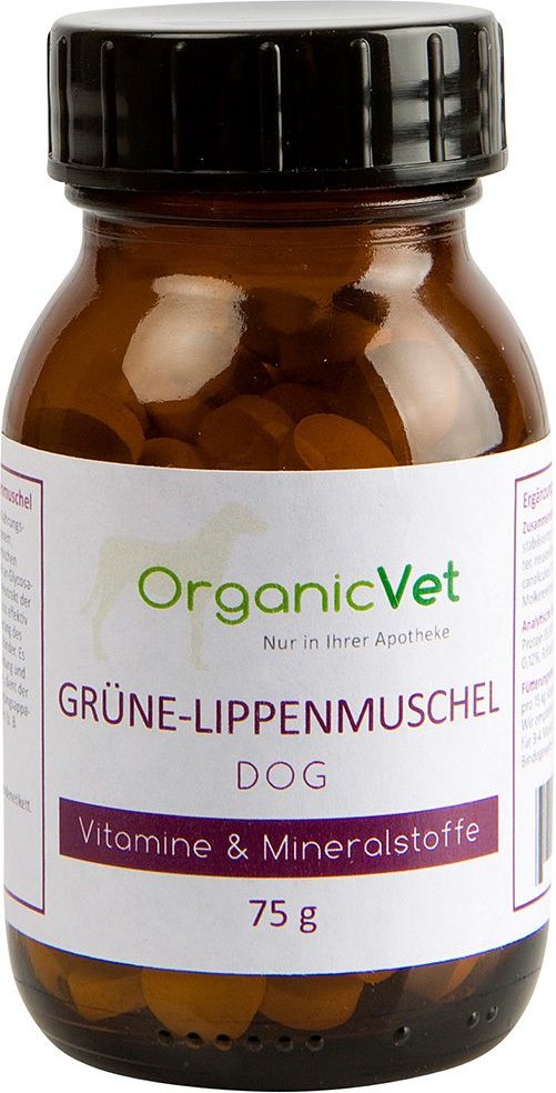 Grüne Lippenmuschel Tabletten f.Hunde 75 g