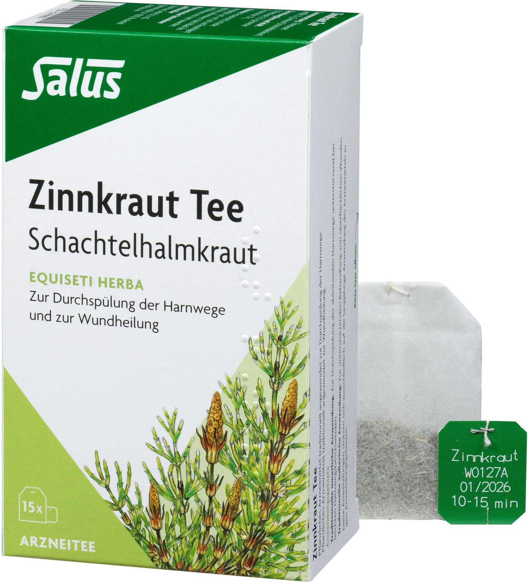 Zinnkraut TEE Schachtelhalmkraut Salus Filterbeut. 15 St Filterbeutel