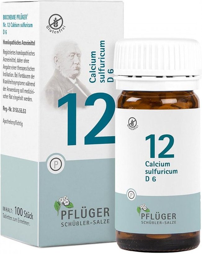 Biochemie Pflüger 12 Calcium sulfuricum D 6 Tabletten
