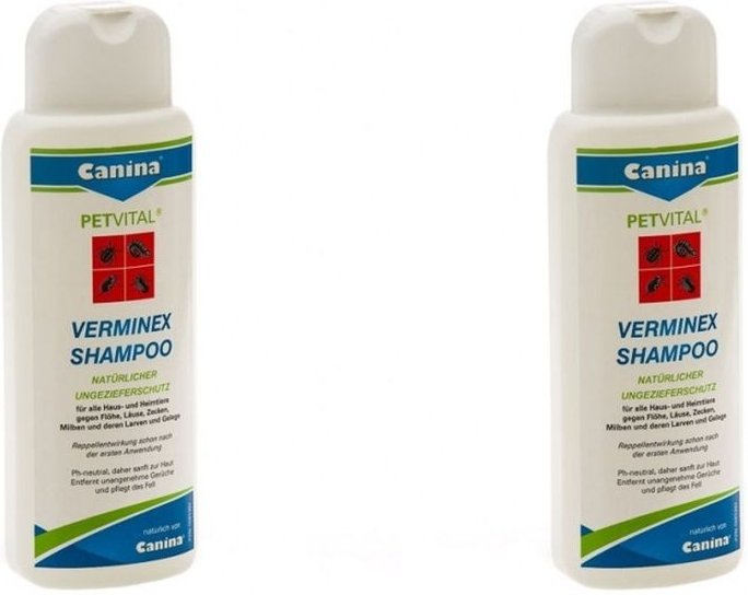 Petvital VERMINEx Shamp VE x2 2x250 ml Shampoo