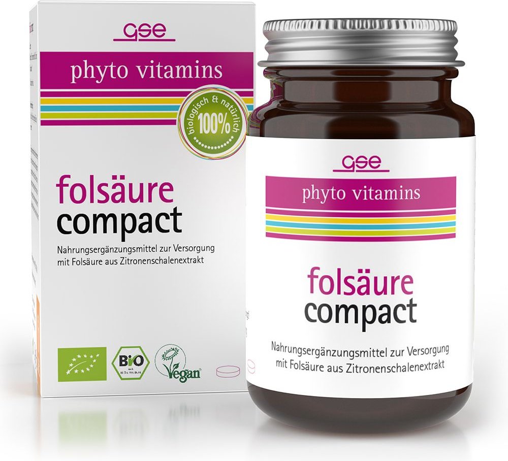 Thumbnail - GSE Folsäure Compact Bio Tabletten 120 St
