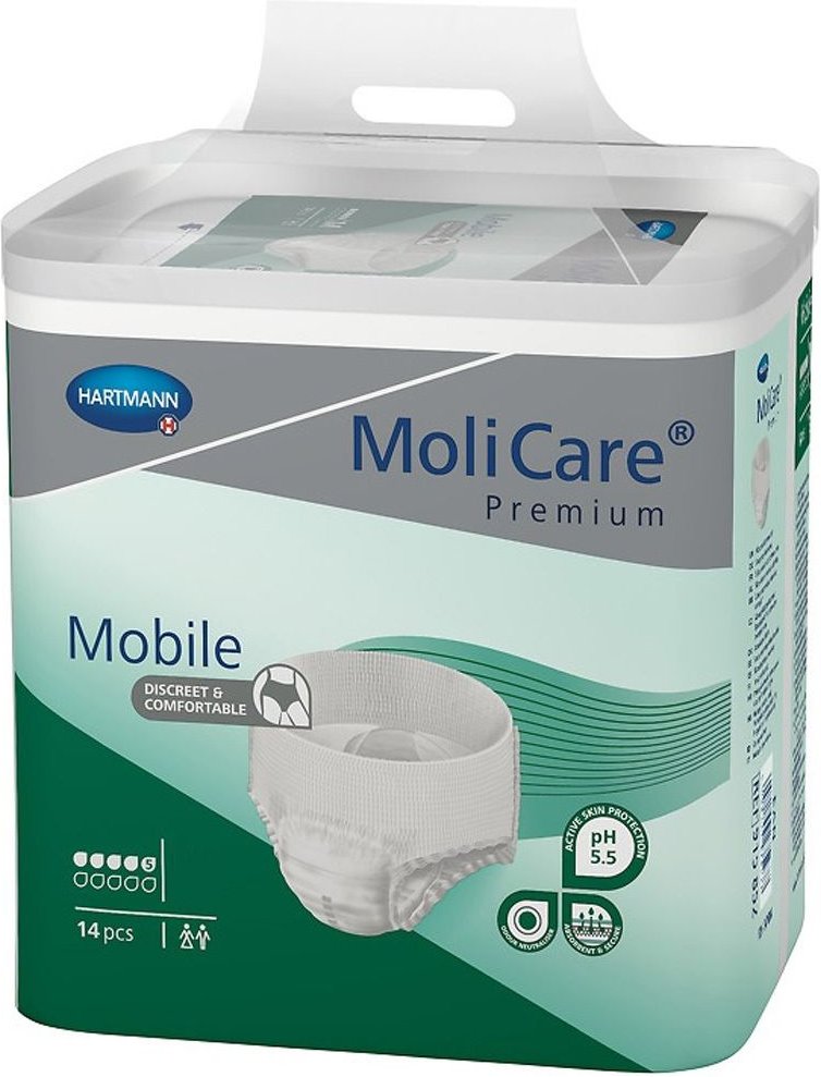 Molicare Premium Mobile 5 Tropfen Gr.S 14 St Einweghosen