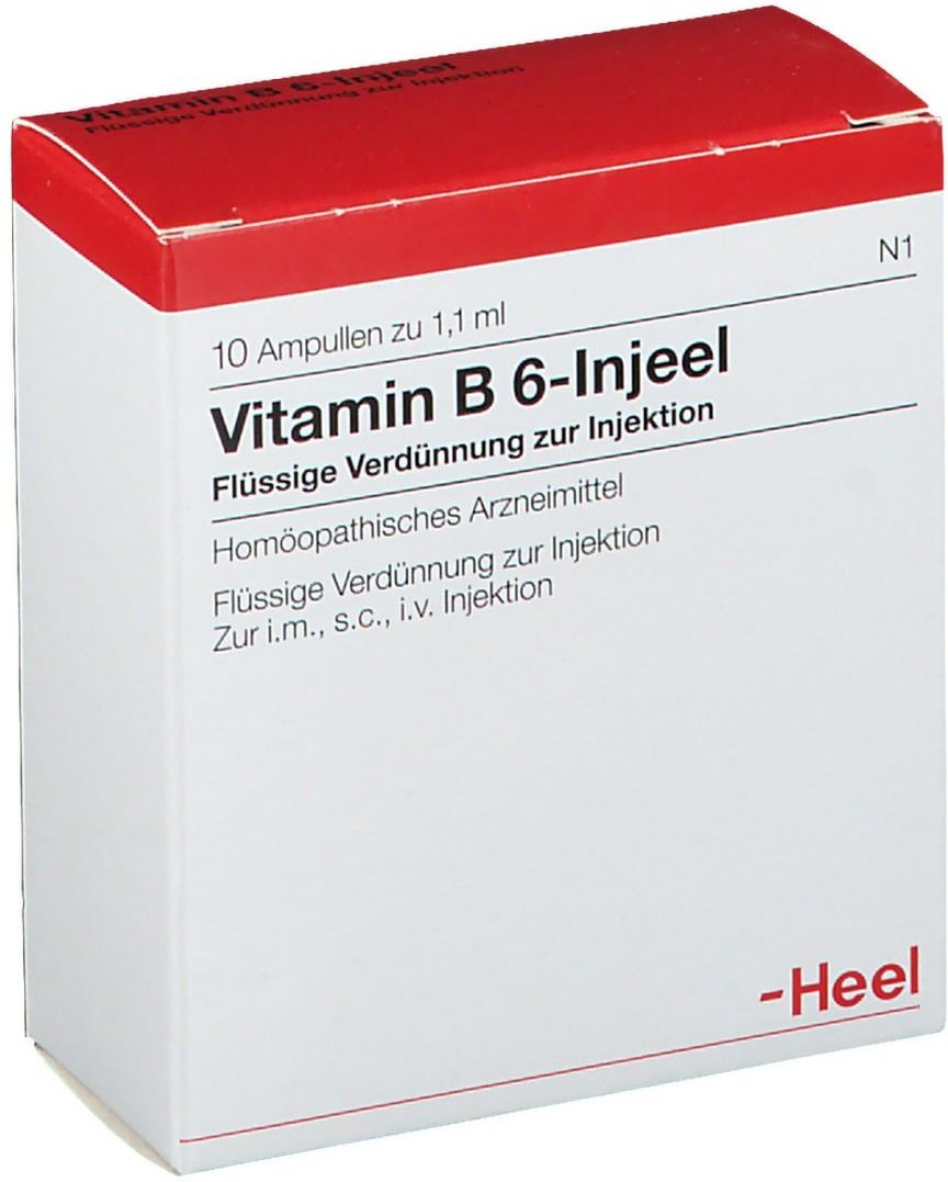 Vitamin B6 Injeel Ampullen 10 St