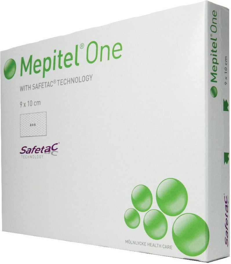 Mepitel ONE Silic 7,5X10Cm 10P 10 St Wundgaze