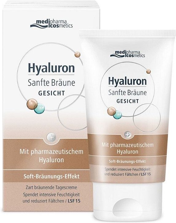 Hyaluron Sanfte Bräune Gesichtspflege Creme 50 ml