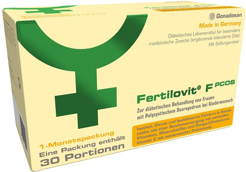 Fertilovit F Pcos 60 Kapseln+30 Pulver-Sticks 30 St Kombipackung