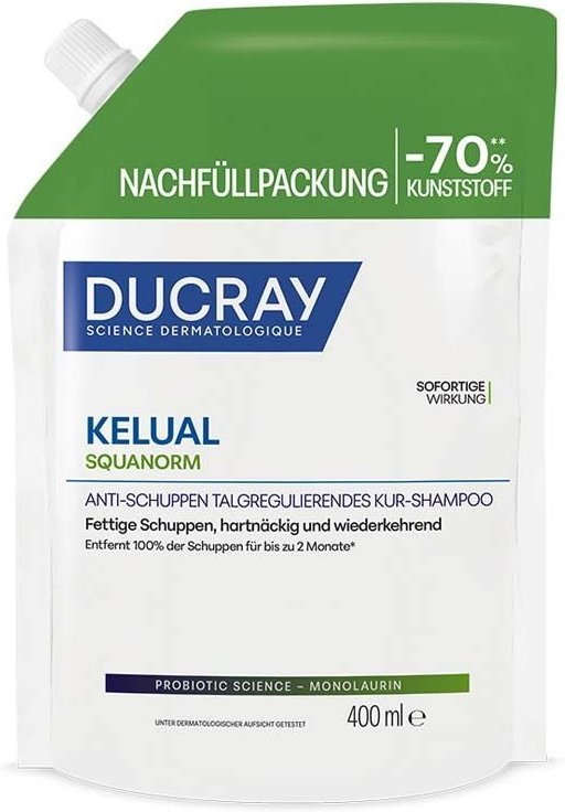 Ducray Kelual Squanorm Anti-Schuppen Shamp.fet.Ref 400 ml Shampoo