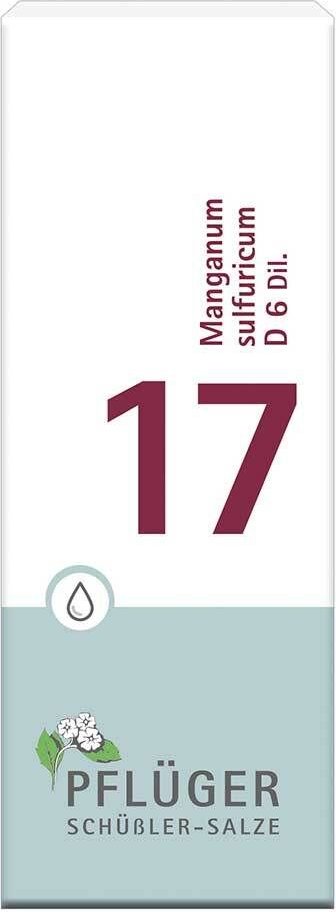 Biochemie Pflüger 17 Manganum sulfuricum D 6 Tropfen