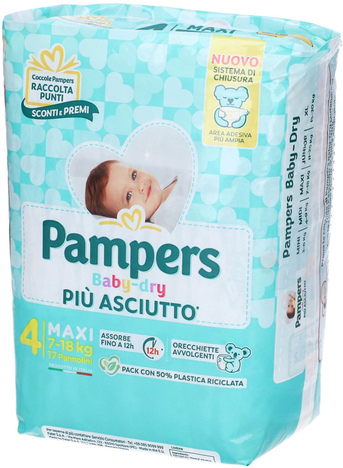Pampers BD Downcount Maxi 17Pz 17 St Windeln