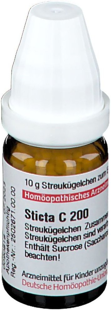 Sticta C 200 Globuli 10 g