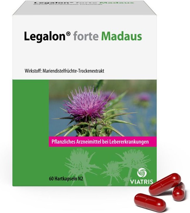 Legalon forte Madaus Hartkapseln 60 St