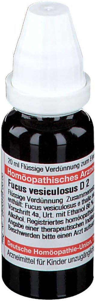 Fucus Vesiculosus D 2 Dilution 20 ml