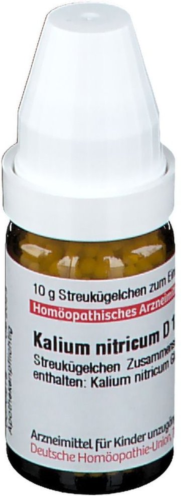 Kalium Nitricum D 12 Globuli 10 g