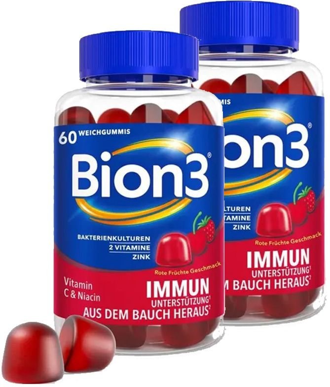 Bion3 Immun Weichgummis Doppelpack 2x60 St Kautabletten