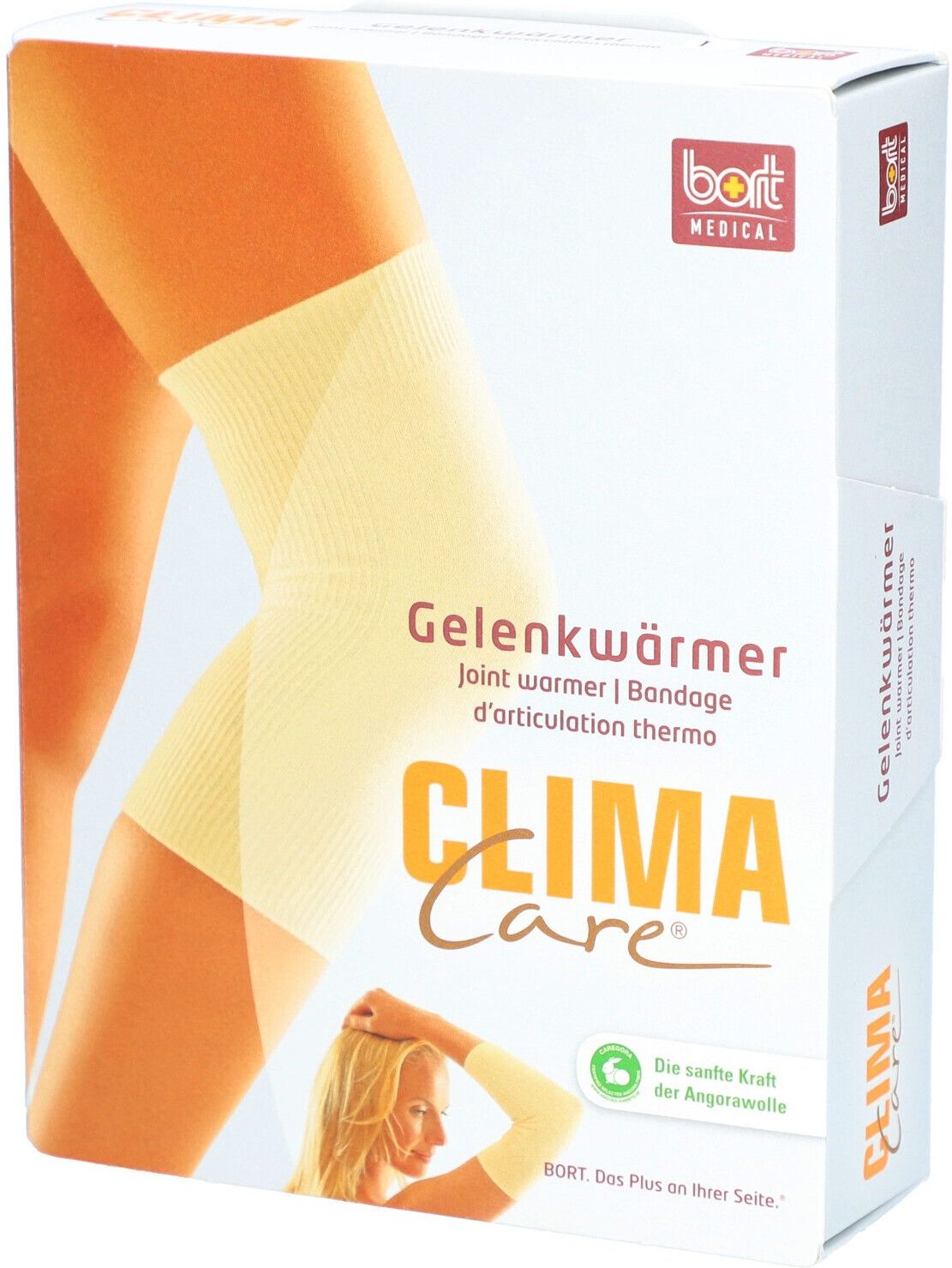Bort ClimaCare Gelenkwärmer L weiß 2 St Bandage(s)