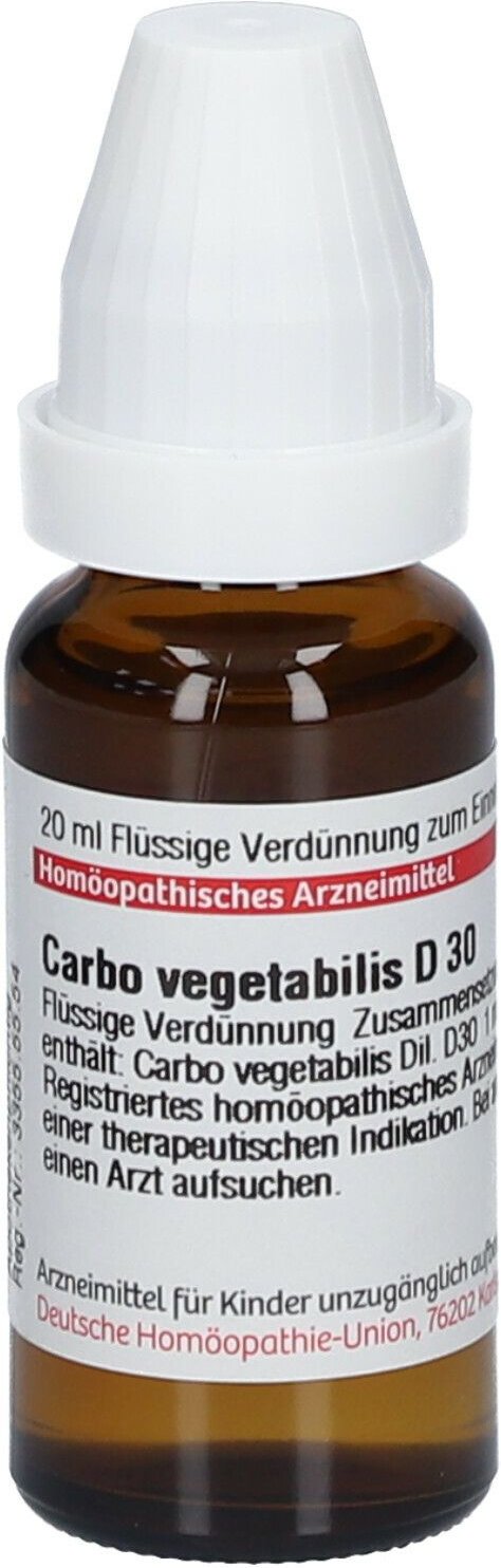 Carbo Vegetabilis D 30 Dilution 20 ml