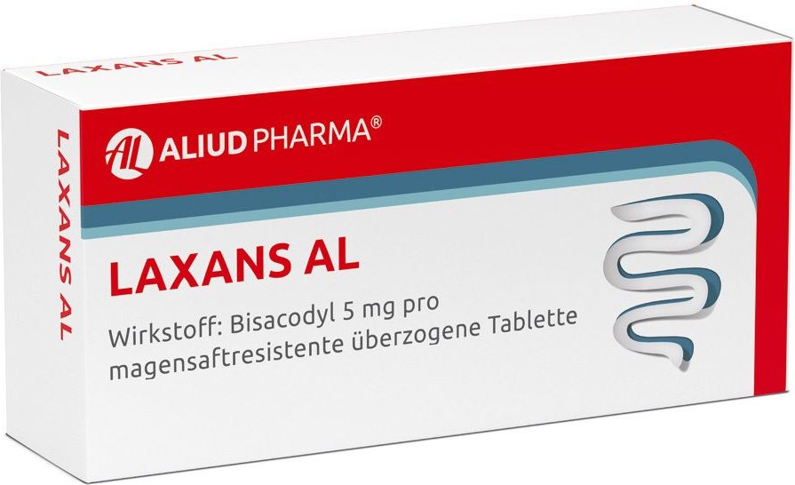 Thumbnail - Laxans AL magensaftresistente überzogene Tabletten 30 St magensaftresistent