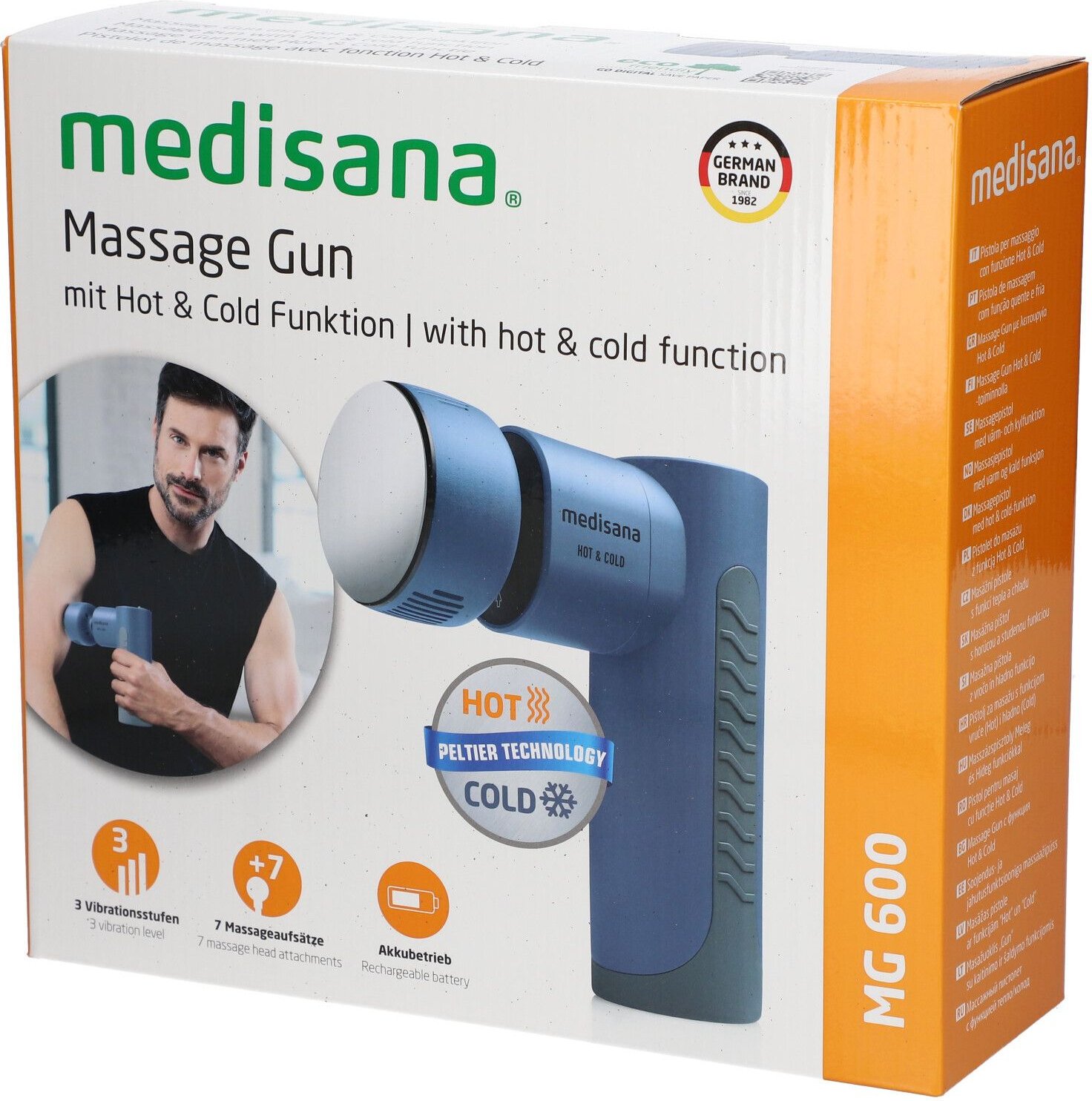 Medisana Massage Gun met Hot en Cold Functie MG 600 1 St Gerät