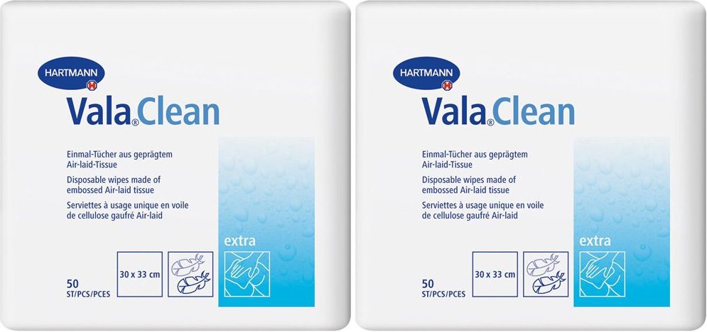 Thumbnail - Valaclean extra Einmal Tücher Doppelpack 2x50 St