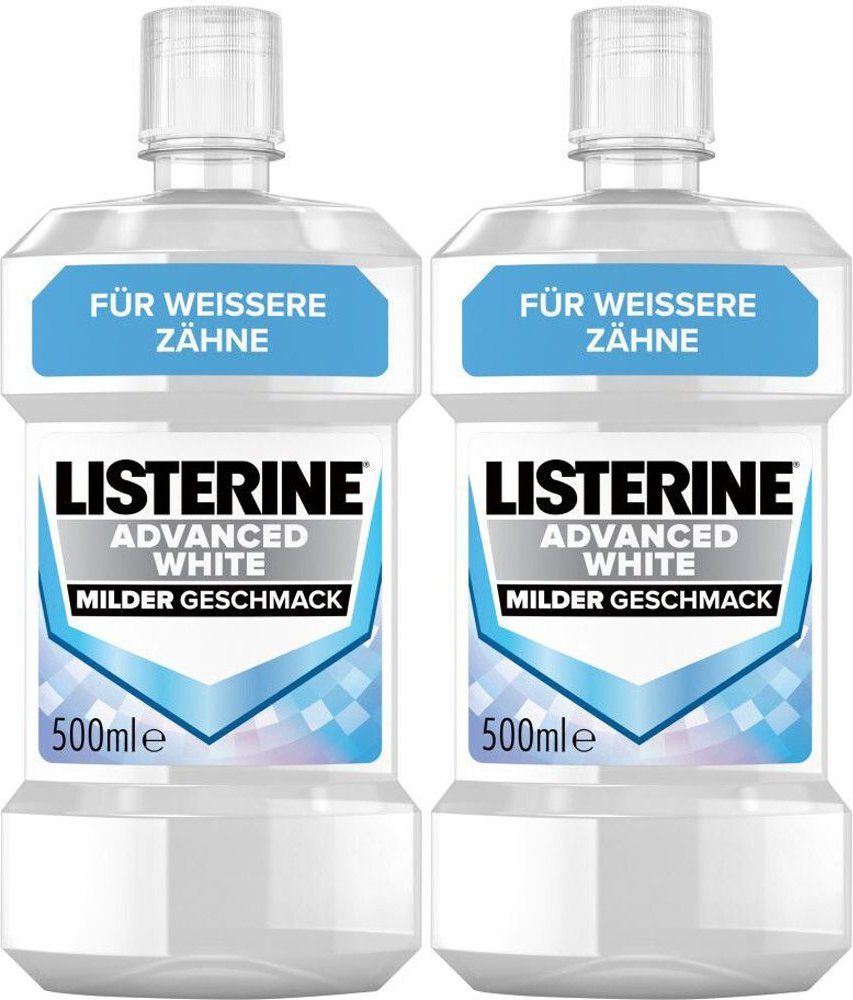 Thumbnail - Listerine Advanced White x2 2x500 ml Lösung