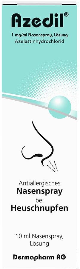 Azedil mit Azelastin Nasenspray