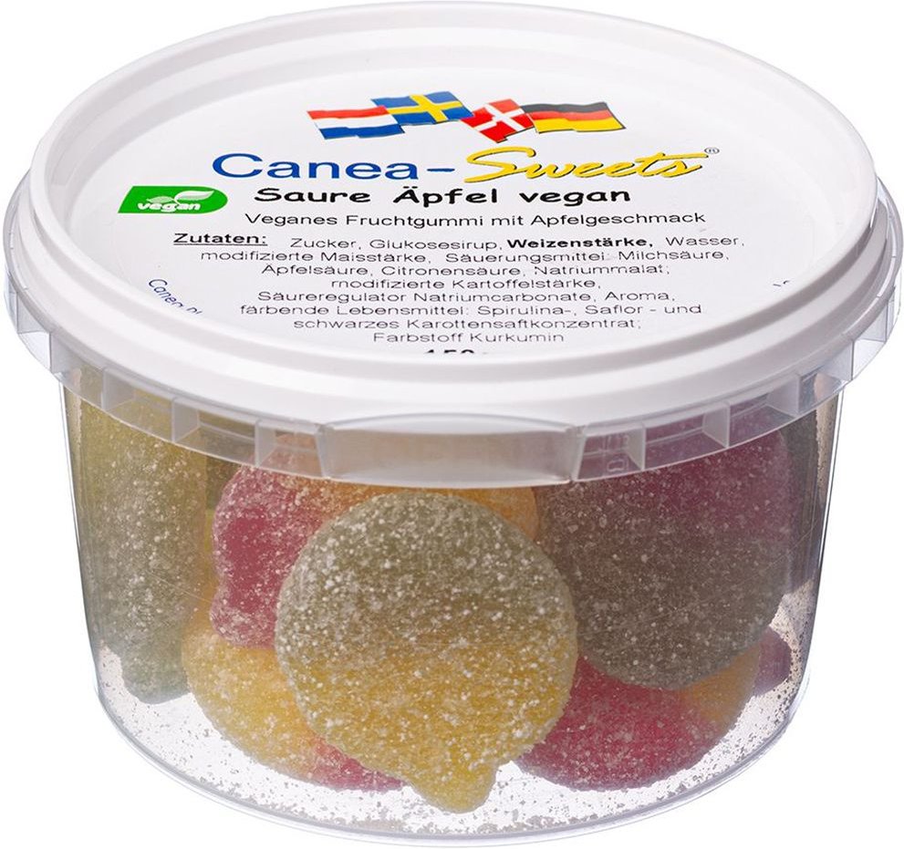 Saure Äpfel vegan Bonbons 150 g