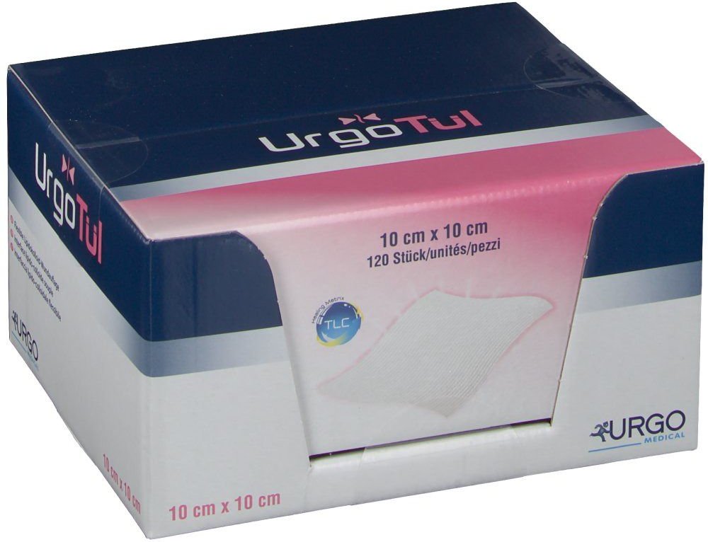 Urgotül 10x10 cm Wundgaze Spender 60 St