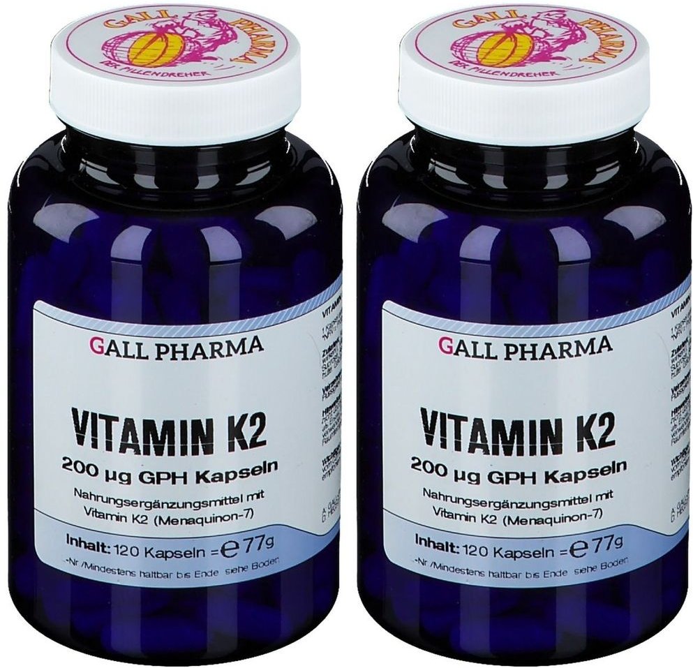Vitamin K2 200 µg GPH Kapseln 2x 2x120 St