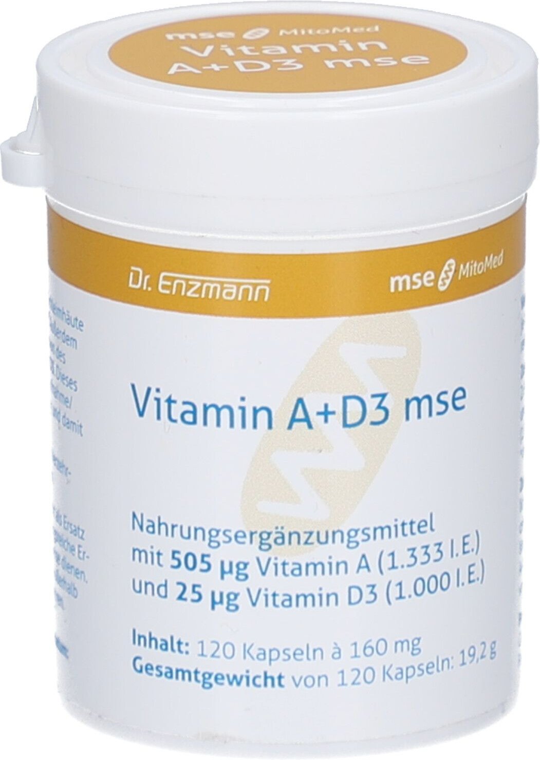 Vitamin A+D3 mse Kapseln 120 St