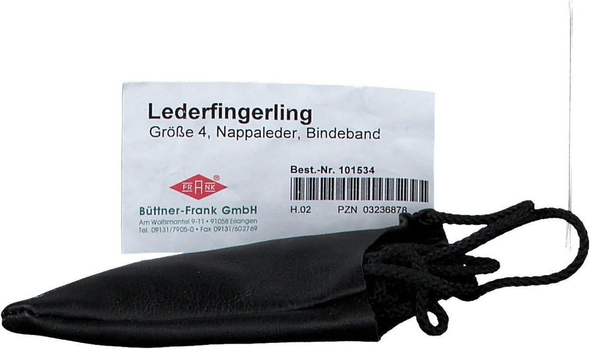 Fingerling Leder Gr.4 Bindeband 1 St Bandage(s)
