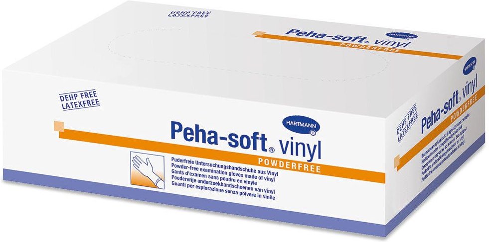 Peha-Soft Vinyl Unt.Handschuhe unste.puderfrei S 100 St Handschuhe