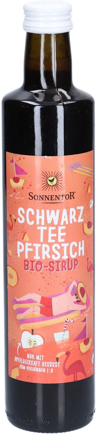 Sonnentor SIR Eistee Pfirsic Bio 500 ml Sirup