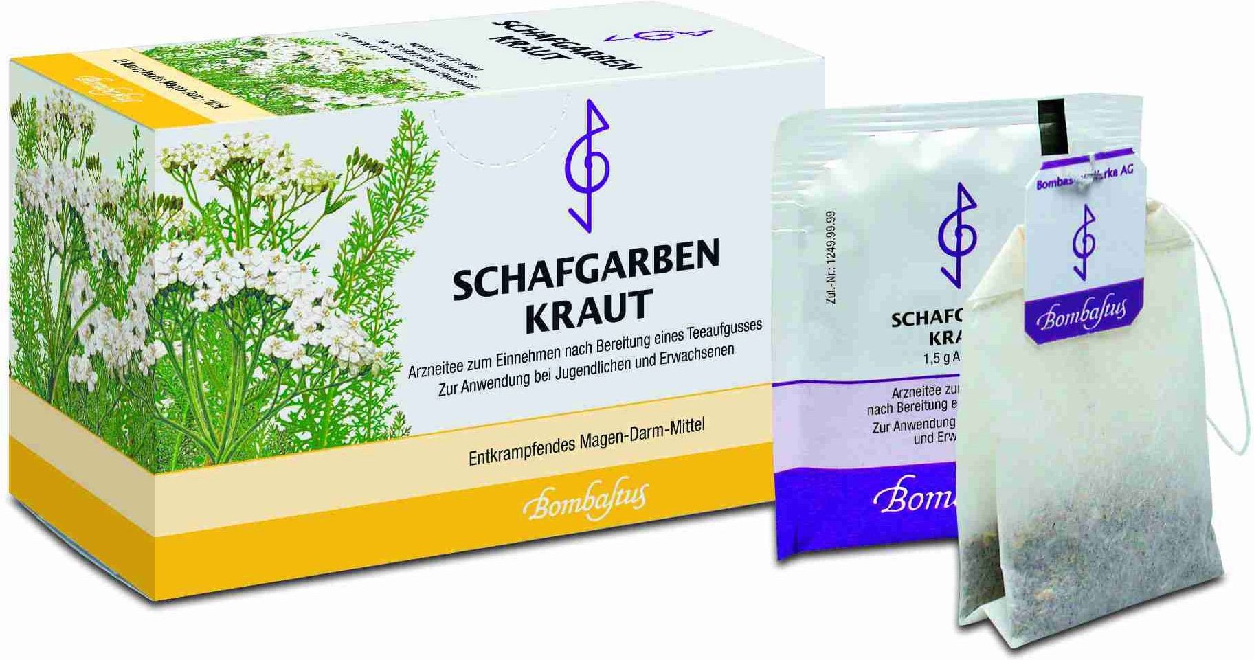 Thumbnail - Schafgarbenkraut Tee Filterbeutel 20x1,5 g