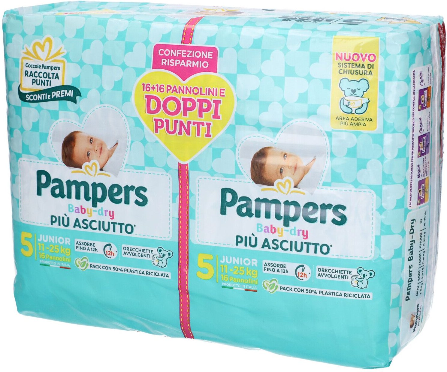 Pampers BD DUO Downcount J32Pz 32 St Windeln