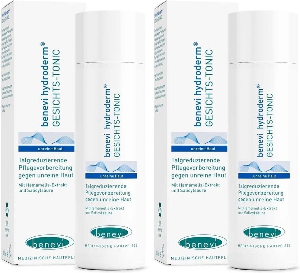 Benevi Hydroderm Gesichts-Tonic 2x 2x200 ml Lösung