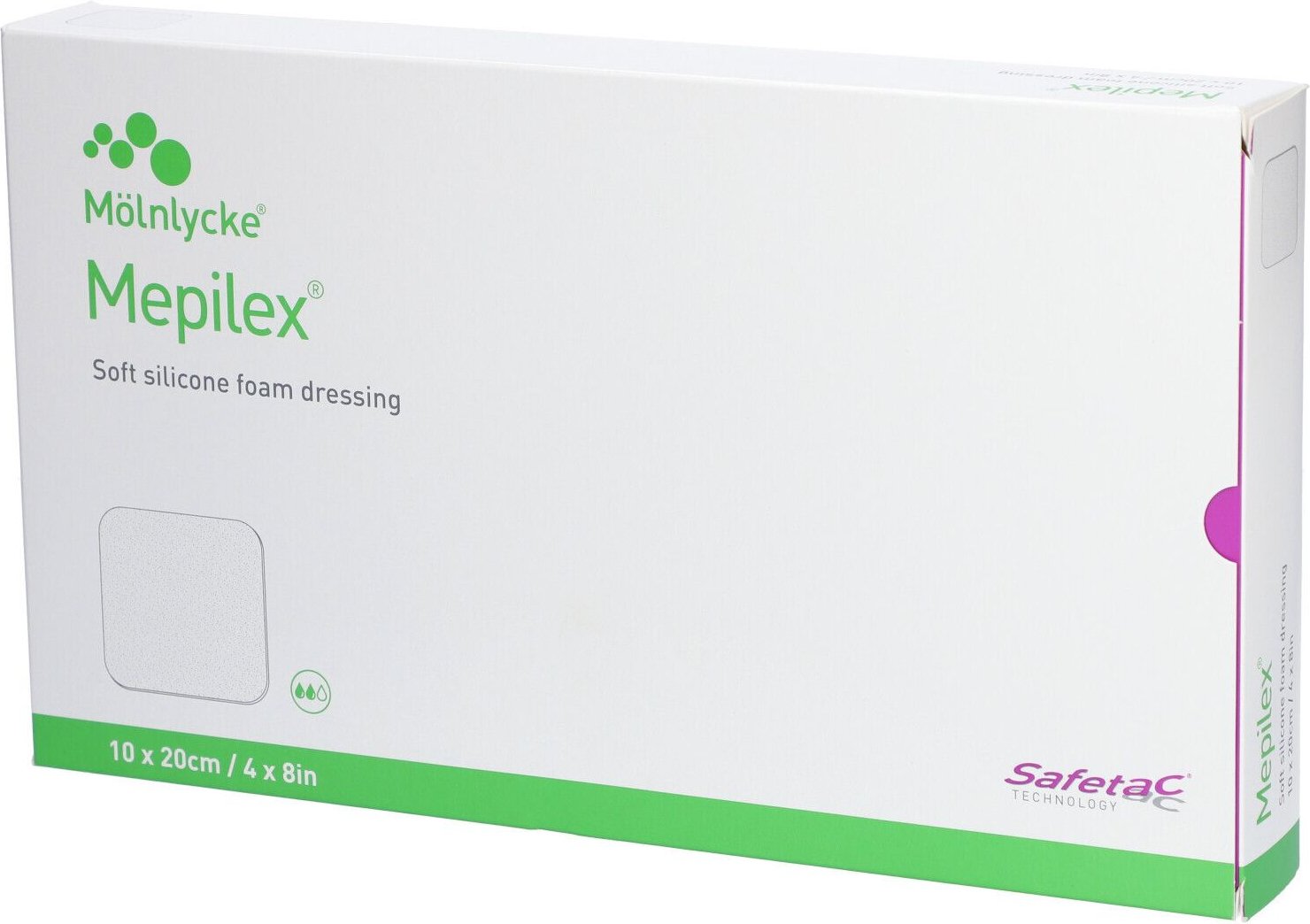 Mepilex 10x20 cm Schaumverband