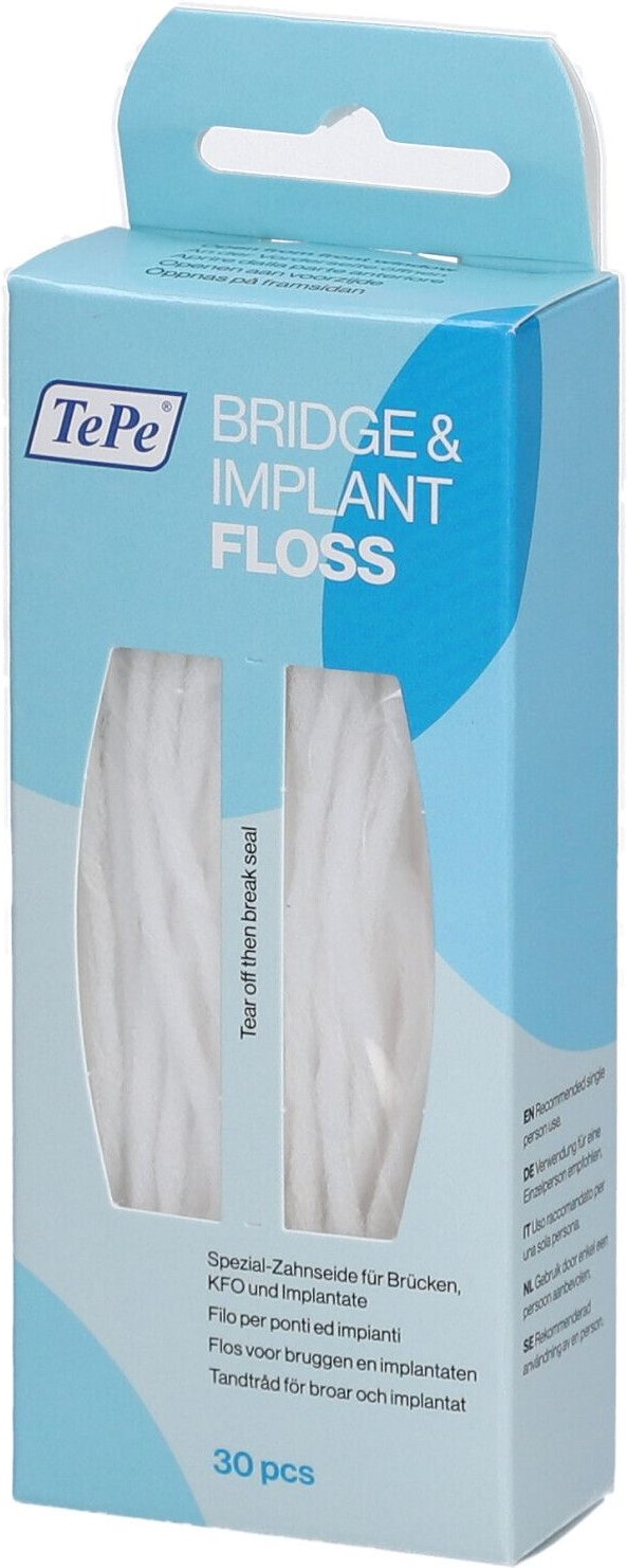 Tepe Bridge & Implant Floss 30 St Zahnseide