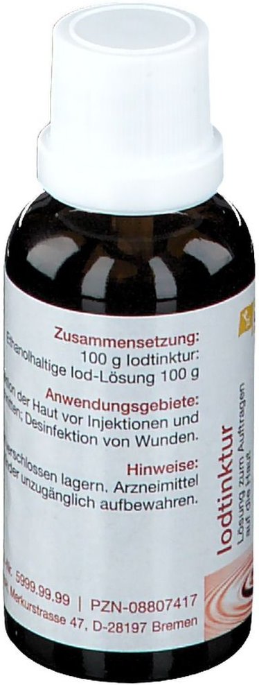 Jodtinktur 30 ml Lösung